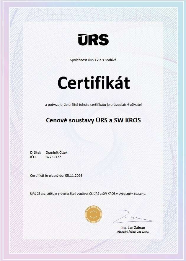 Certifikat Urs